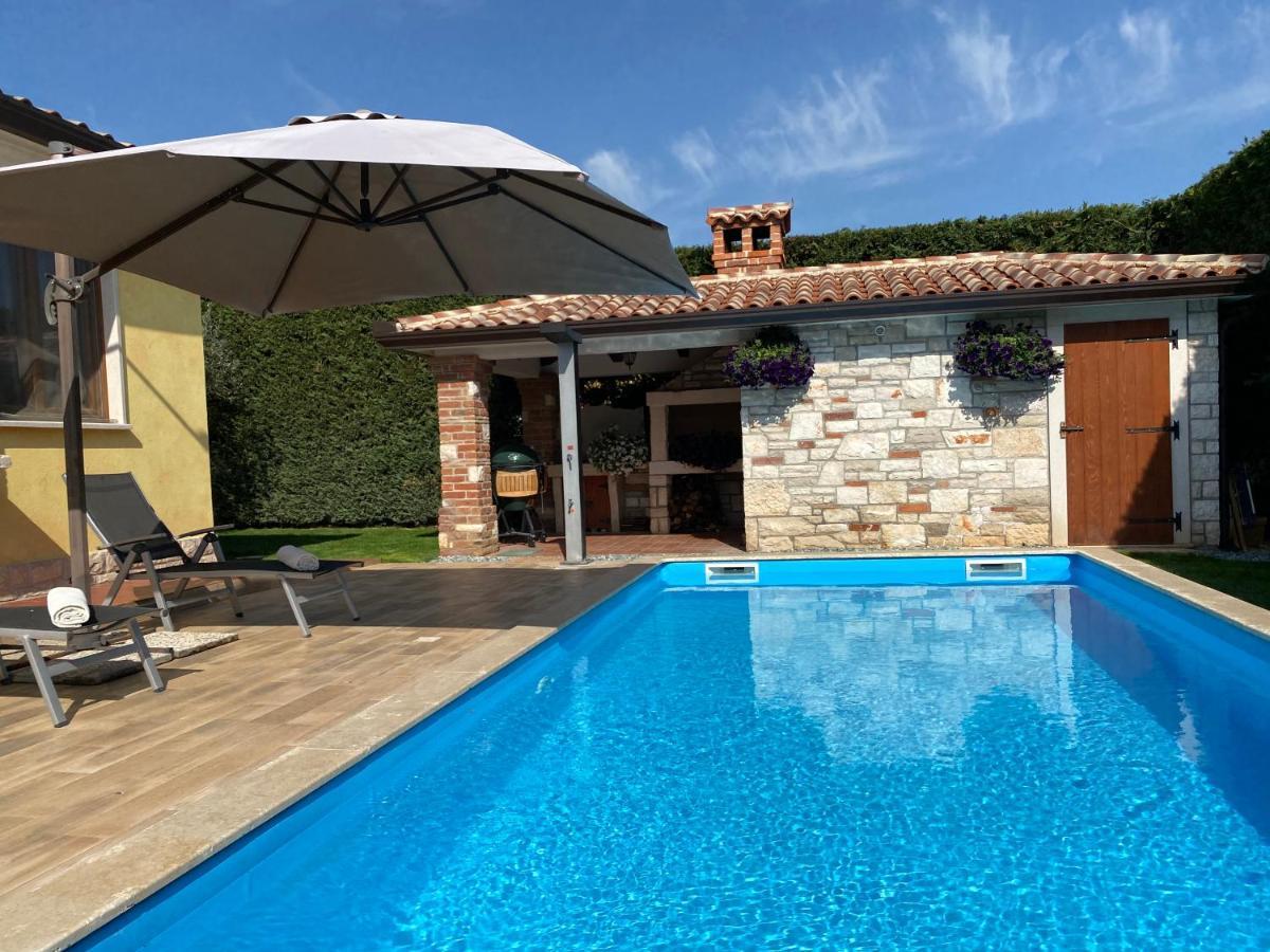 Villa Eva Karigador Novigrad Istria Exteriör bild