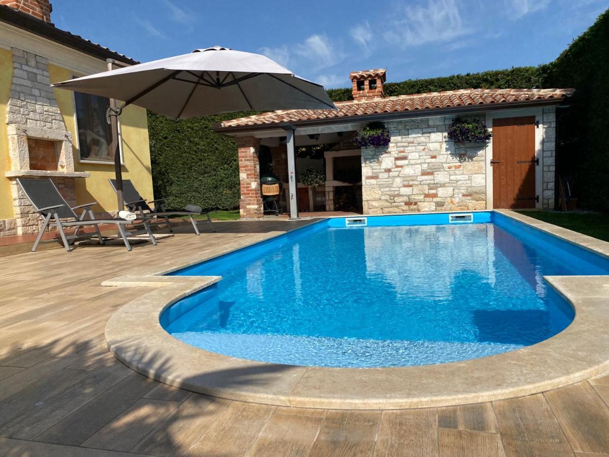 Villa Eva Karigador Novigrad Istria Exteriör bild